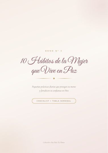 10 Hábitos